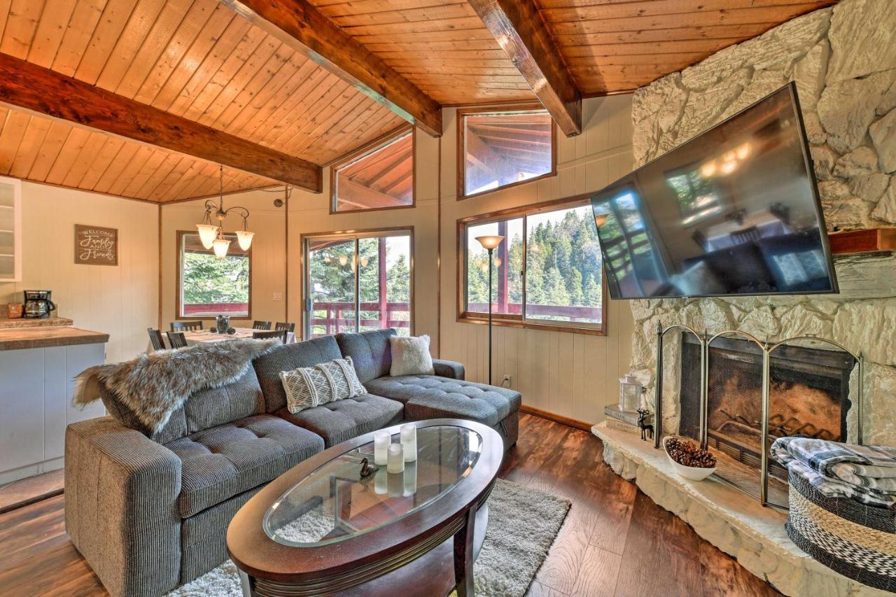 Lake Arrowhead Cabin With Deck And Stunning Mtn Views! San Bernardino Exterior foto